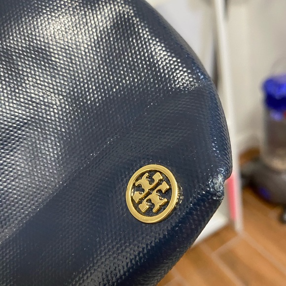 Tory Burch Slouchy Cosmetic Bag Case - Picture 6 of 10